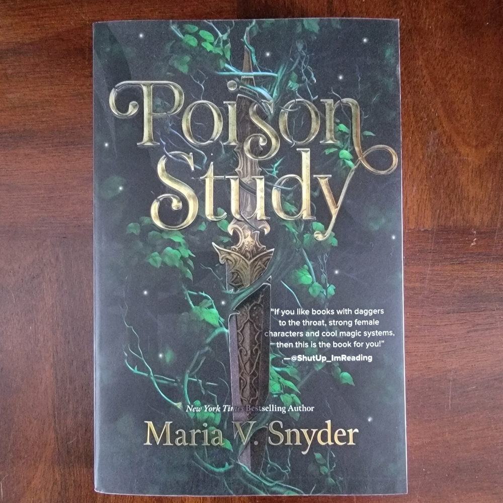 Poison Study by Maria V Snyder Book Novel Fantasy Booktok Romance